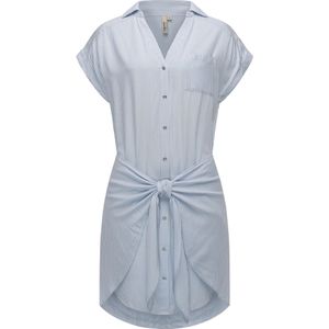 Ragwear Blousejurk 'Bahaya'  lichtblauw / wit