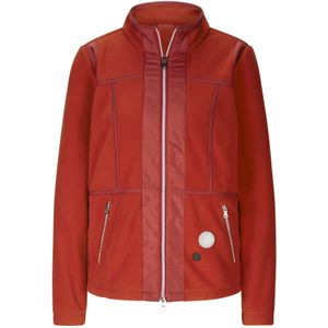 heine Fleece jas  rood