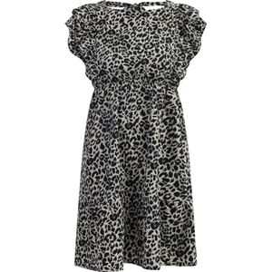 faina Jurk  grijs / zwart