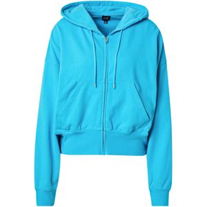 GAP Sweatvest  azuur / wit