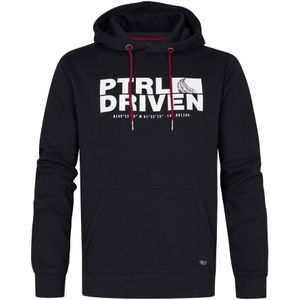 Petrol Industries Sweatshirt  zwart / wit