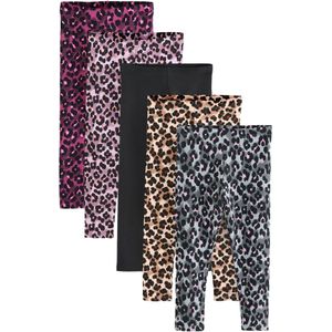 Next Leggings  beige / mintgroen / bessen / zwart