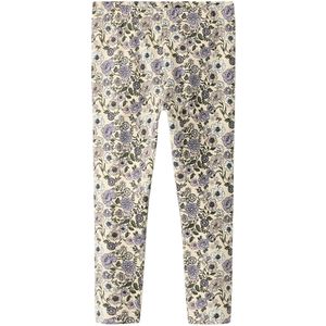 NAME IT Leggings 'NMFNIKALA'  beige / smoky blue / groen / wit