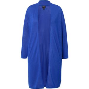 Ulla Popken Gebreid vest  blauw