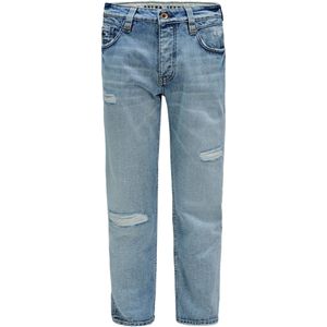 Salsa - Jeans - Denim - Blauw - Light Washed