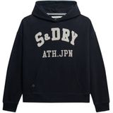 Superdry - Athletic Essentials Applique Relaxed Hoodie - Oversized