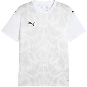 PUMA Functioneel shirt 'Team Ultimate'  grijs / zwart / wit