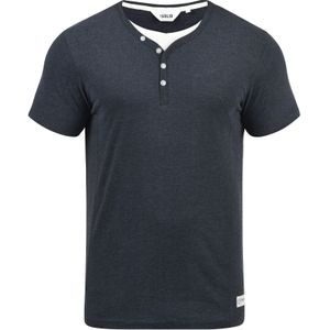 !Solid Shirt 'Dorian'  blauw / wit
