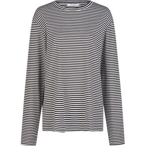 Myjama Shirt 'Huggo'  zwart / wit