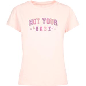 F4NT4STIC Shirt 'Girl Power Not Your Babe Internationaler Frauentag'  gemengde kleuren / rosa