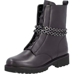 Remonte - Boots - Antraciet - Leer - Blokhak