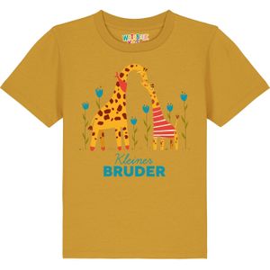 watabout.kids Shirt  azuur / oker / curry / lichtrood