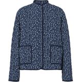 Pcrikke - Lange Jas - Doorgestikt Jack - O-hals - Lange Mouwen