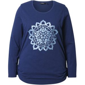 Ulla Popken Trui  blauw / donkerblauw