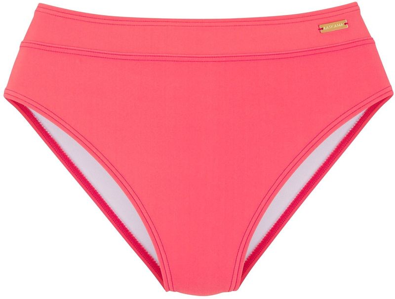 Bikinibroekje - Koraal - Recycling-polyamide - Machinewas