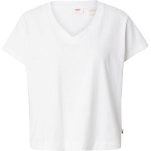 Levi's - Boxy T-shirt - Kleur - 55% Pima Katoen - 45% Linnen