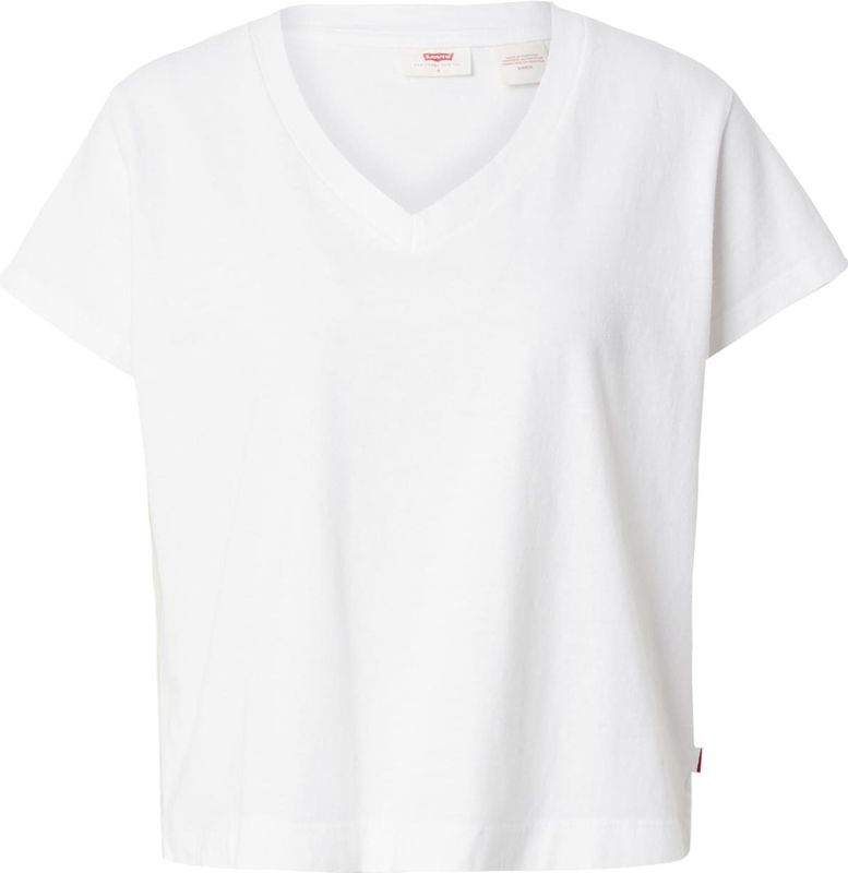 Levi's - Boxy T-shirt - Kleur - 55% Pima Katoen - 45% Linnen
