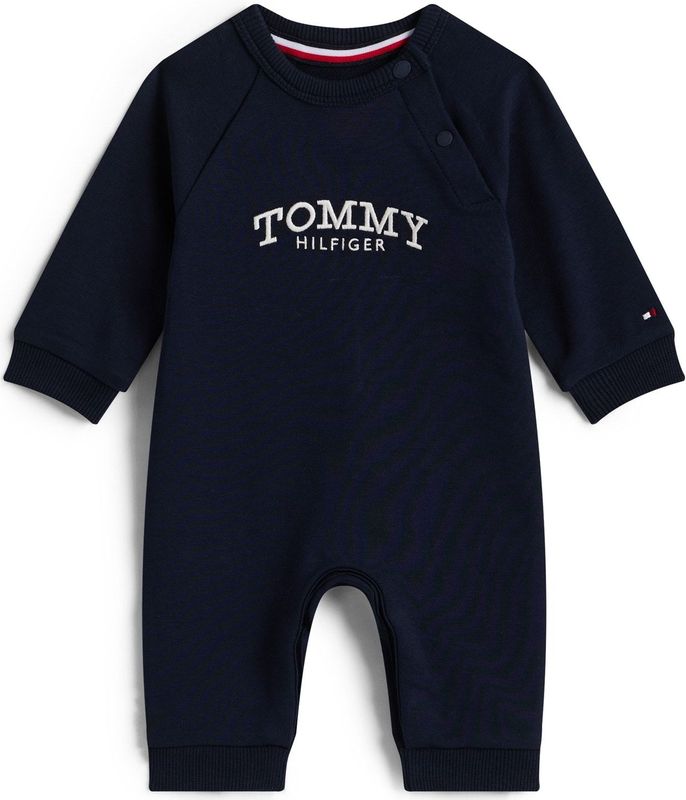 TOMMY HILFIGER Rompertje/body  marine / wit