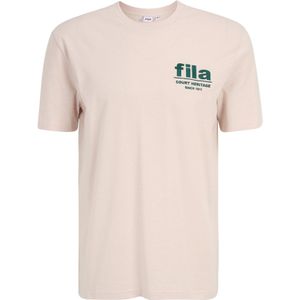 FILA Shirt 'LOUDI'  beige / donkergroen