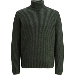 Jack & Jones - JORBLEECKER KNIT ROLL NECK BF - Coltrui - Forest River - Lange Mouwen