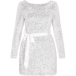 NAEMI Jurk  zilver
