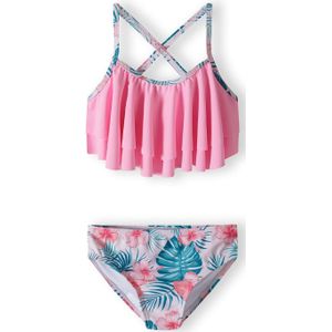 MINOTI Bikini  smaragd / koraal / lichtroze