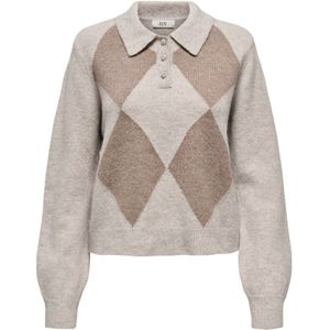JDY Trui 'JDYMARA'  grijs / taupe