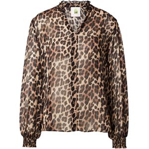 PRINCESS GOES HOLLYWOOD Blouse  bruin / lichtbruin / zwart