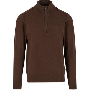 INDICODE JEANS Sweatshirt 'Lilamos'  donkerbruin