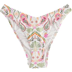 Next Bikinibroek  groen / oranje / pink / wit