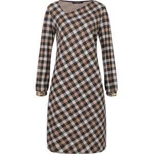 Ana Alcazar Jurk 'Sopari'  beige / bruin / wit