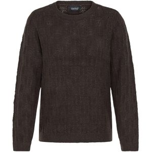 Oxmo Trui 'Sinva'  donkerbruin