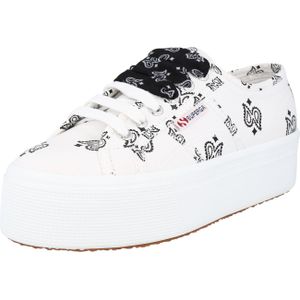 SUPERGA Sneakers laag  zwart / wit