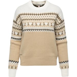 Ragwear Trui 'Oslana'  sand / zwart / wit