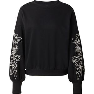 ONLY Sweatshirt 'ONLBROOKE'  zwart / wit