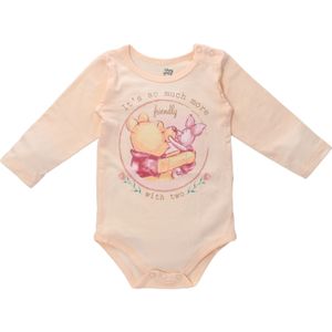 DISNEY Rompertje/body 'Winnie Pooh'  nude / smaragd / pasteloranje / magenta
