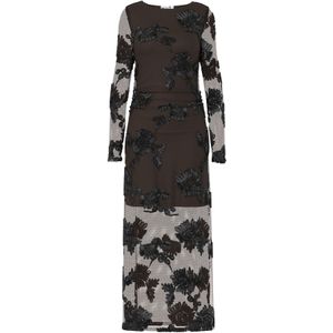 PIECES Avondjurk 'PCOffia'  donkerbruin