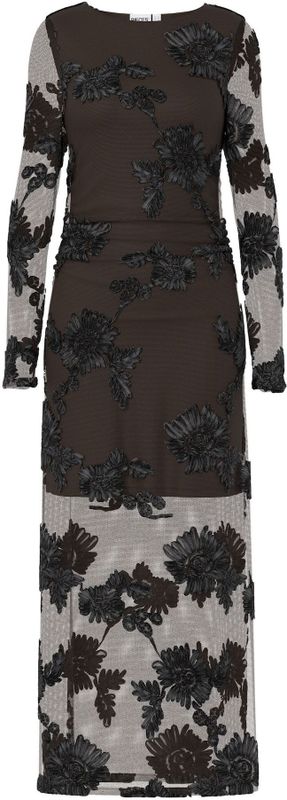 PIECES Avondjurk 'PCOffia'  donkerbruin