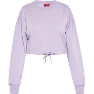 swirly Sweatshirt  lichtlila