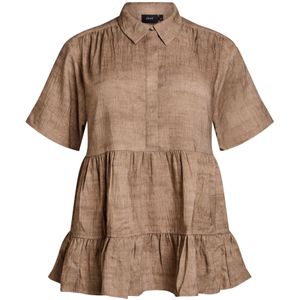 Zizzi Blouse 'ESANNY'  grijs