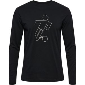 Hummel Functioneel shirt  zwart / wit