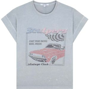 Scalpers Tricot ' '  blauw / lichtblauw