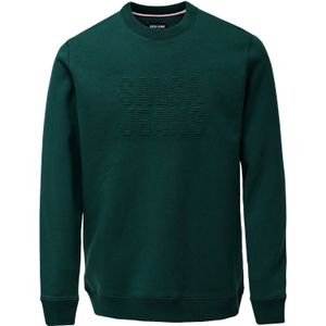 Salsa Jeans - Sweatshirt - Donkergroen - Effen - Lange Mouw
