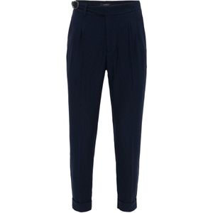Antioch Bandplooibroek  navy