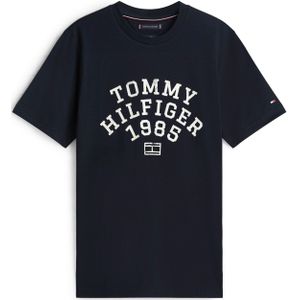TOMMY HILFIGER Shirt  navy / wit