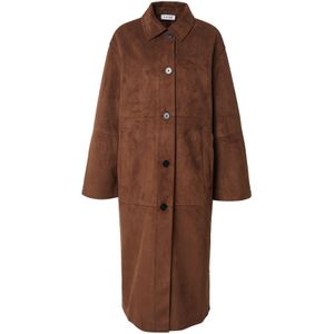 EDITED Tussenmantel 'Ignacio'  bruin / donkerbruin