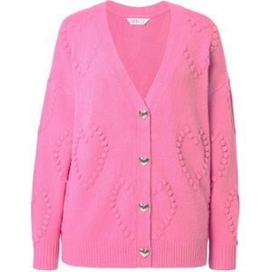 Studio Untold Gebreid vest  pink