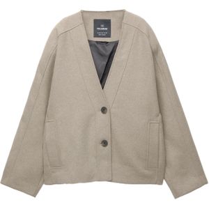 Pull&Bear Tussenjas  crème