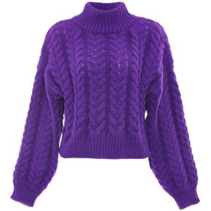 Sookie Trui  donkerlila