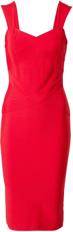 Lipsy - Cocktailjurk - Rood - Knielengte - Mouwloos